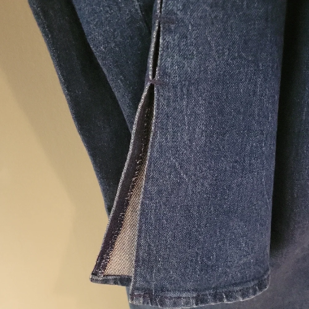 Free People We The Free Stillwater Low Rise Slim Flare Jean With Slits